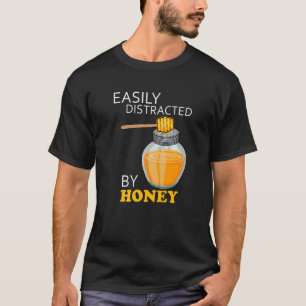Camiseta Mel Natureza Abelhas Comendo Mel Selvagem
