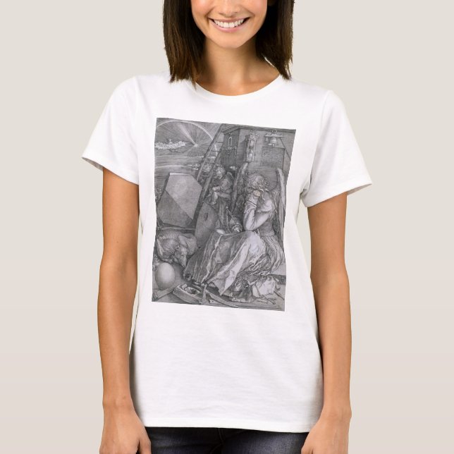 Camiseta Melancholia, Albrecht Durer (Frente)