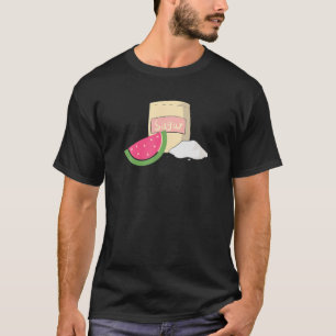 Camiseta Melancia Açucarada Engraçada Dizendo Verão
