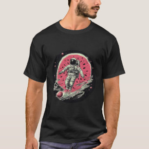 Camiseta Melancia Astronauta No Espaço