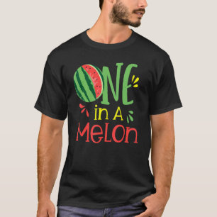 Camiseta Melancia Bonita, Um, Na Fruta De Melão, Vinta