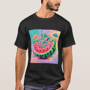 Camiseta Melancia colorida