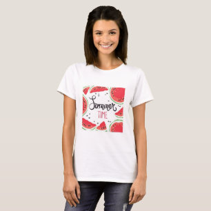 Camiseta Melancia das horas de verão