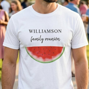 Camiseta Melancia de Reunião de Família