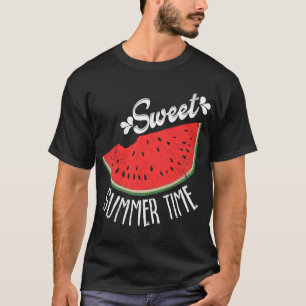 Camiseta Melancia de Verão doce - Fruta de Verão