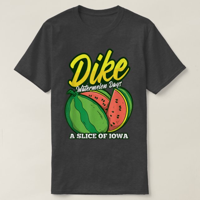 Camiseta Melancia Dias Engraçados Fruta de Verão Vegetal (Frente do Design)