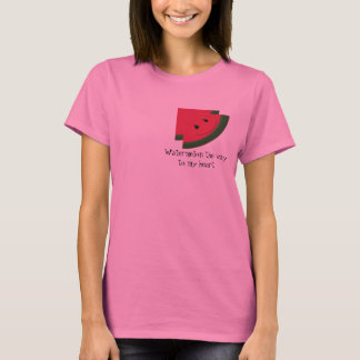 Camiseta Melancia do Jeito que vai ao Meu Coração