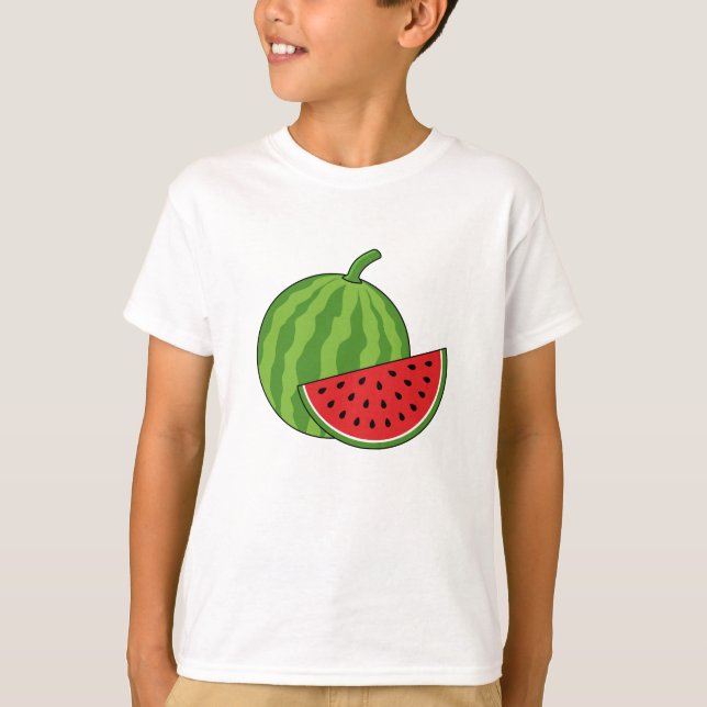 Camiseta Melancia e fatia (Frente)