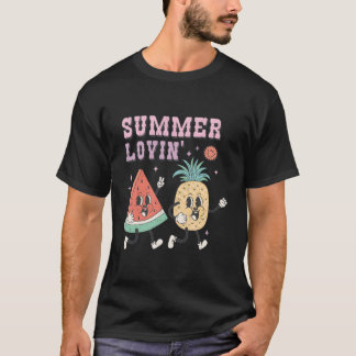 Camiseta Melancia e Maçã Coon de Verão Amoroso