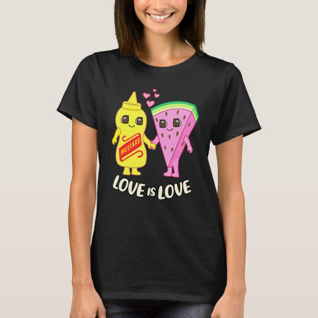 Camiseta Melancia E Mostarda De Mostarda E Melancia (Frente)