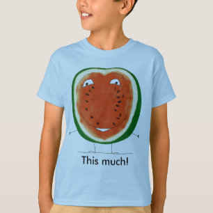 Camiseta melancia, este muita!