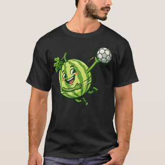 Camiseta Melancia Fofa Jogadora de Futebol Número 7