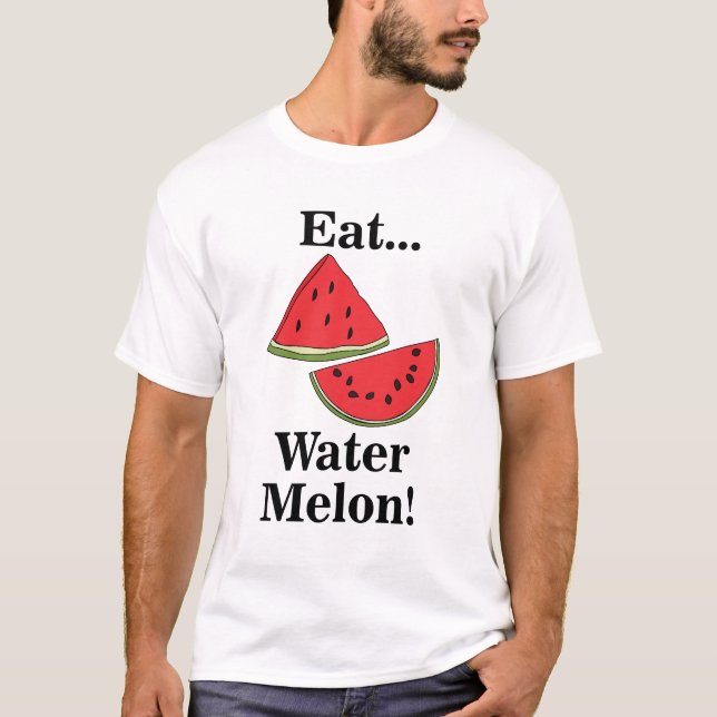 Camiseta Melancia Fruta Engraçada (Frente)