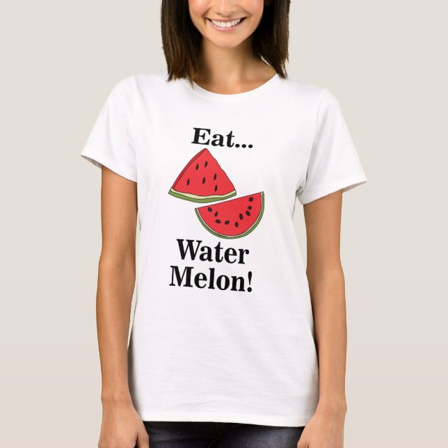Camiseta Melancia Fruta Engraçada (Frente)