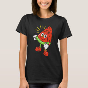 Camiseta Melancia Frutas Tropicais Cuada de Verão