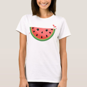 Camiseta Melancia Kawaii Chocada