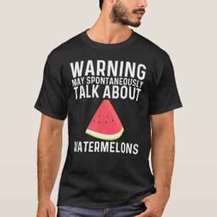 Camiseta Melancia legal Para Homens, Fruta Vermelha De Melã