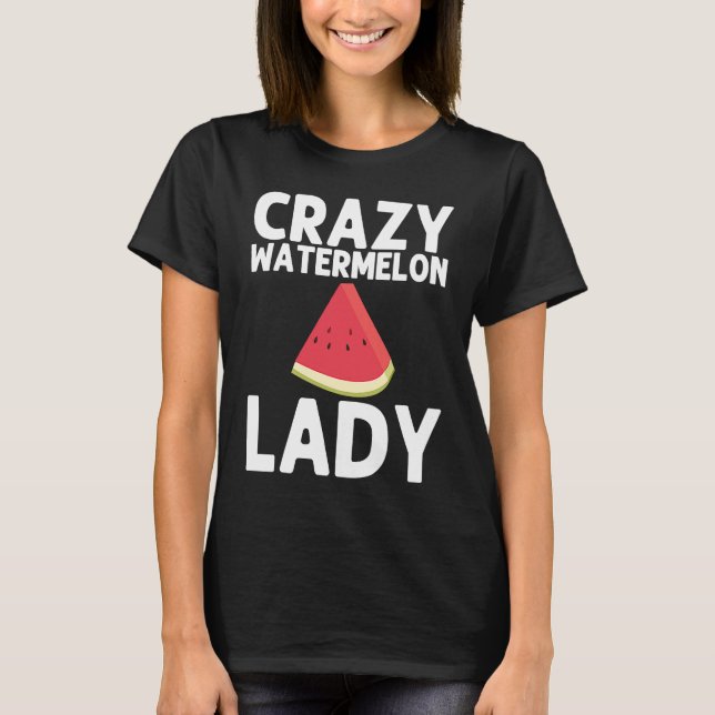 Camiseta Melancia legal Para Mulheres Mãe Fruta De Melão Ve (Frente)