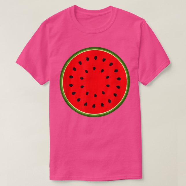 Camiseta Melancia Legal saudável e deliciosa vegetariana Ve (Frente do Design)