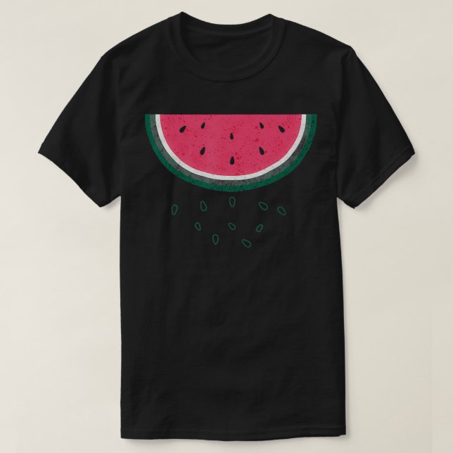 Camiseta Melancia Lover Summer Melon Fruta Meia fatia Ver (Frente do Design)