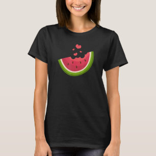 Camiseta Melancia Melon, Fatia de Melão, Férias de Verão, F