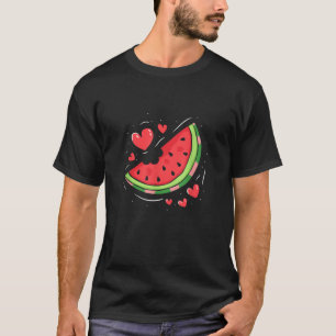 Camiseta Melancia Melon, Fatia de Melão, Férias de Verão, F