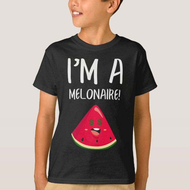 Camiseta Melancia Millionaire Melonaire (Frente)