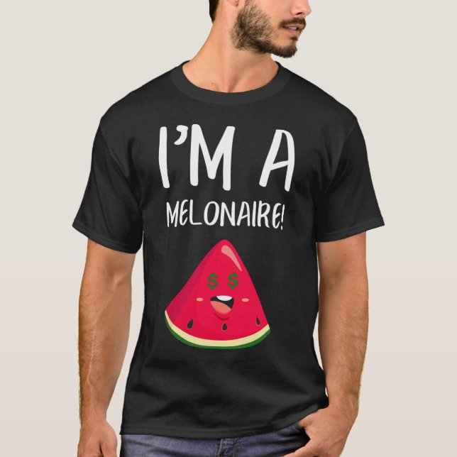 Camiseta Melancia Millionaire Melonaire (Frente)