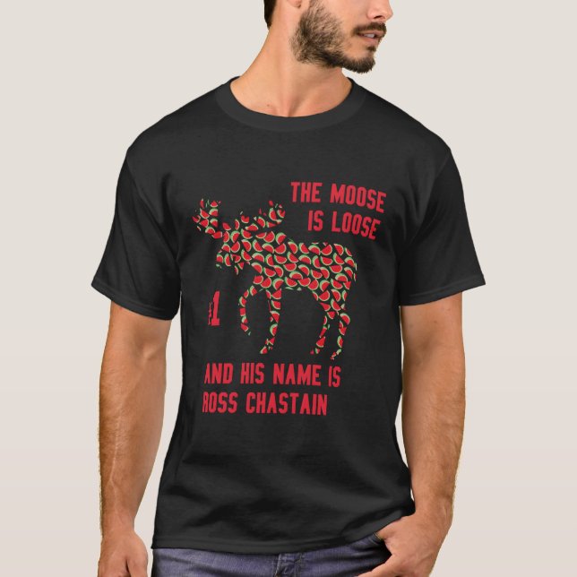 Camiseta Melancia Moose É Persa E Seu Nome É Ross Cha (Frente)
