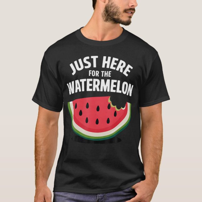 Camiseta Melancia Para Fruta - impressão (Frente)