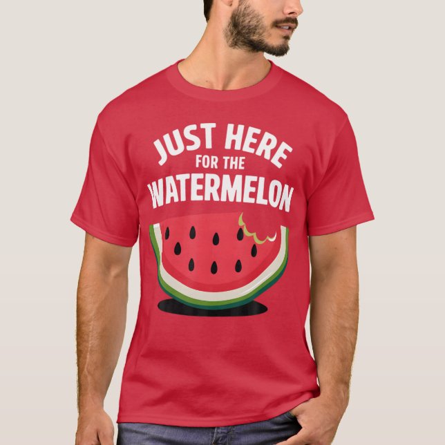 Camiseta Melancia Para Fruta - impressão 2 (Frente)