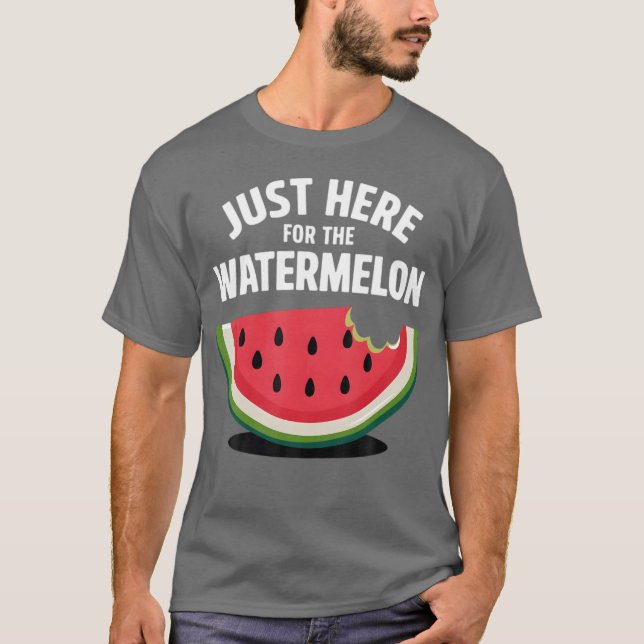 Camiseta Melancia Para Fruta - único (Frente)