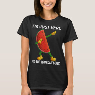 Camiseta Melancia Para Homens Melão-Fruta