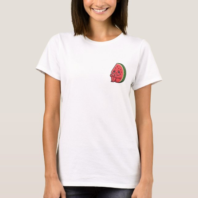 Camiseta Melancia Solitária (Frente)