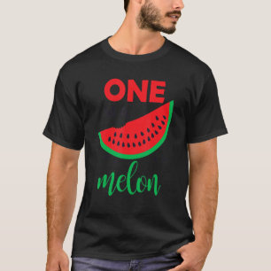Camiseta Melancia Summer One Em Uma Fruta De Melão Legal Ve