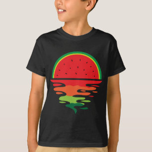 Camiseta Melancia Summer Sunset Water Fruta Sunset Waterset