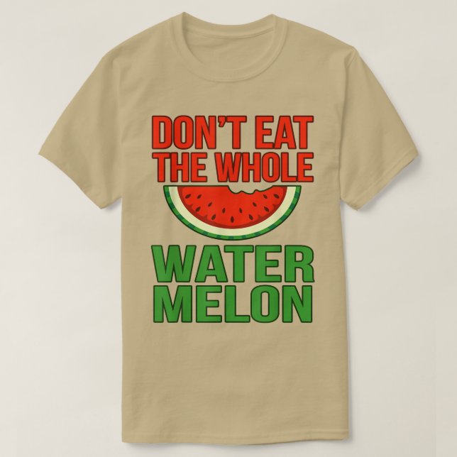 Camiseta Melancia Summer Vegetarian (Frente do Design)
