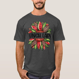 Camiseta Melancia Sunflower Hello Summer Lunch Lady
