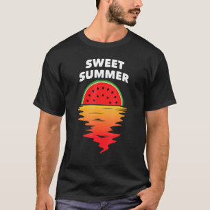 Camiseta Melancia - Sweet Summer - Melon - Sunset - Praia