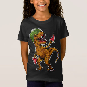Camiseta Melancia T - Rex Dinossaur Melancia Lover