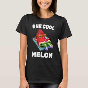Camiseta Melancia - Um Melão Legal - Verão - Vegan - Fru