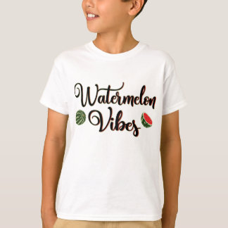 Camiseta Melancia Vibes - Melão de Fruta de Verão
