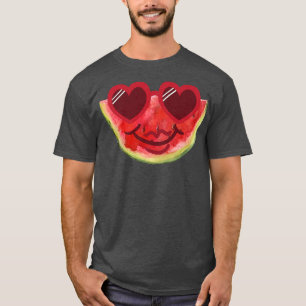 Camiseta Melancias Coração I Vegan Vegetarian Garden Nature