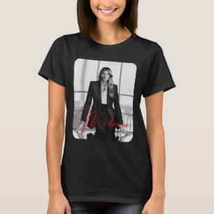 Camiseta Melania Trump 2025 Foto de Inauguração de Primeira