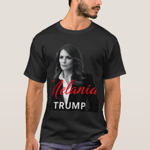 Camiseta Melania Trump 2025 Foto de Inauguração de Primeira
