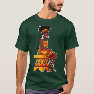 Camiseta Melanin African Girl