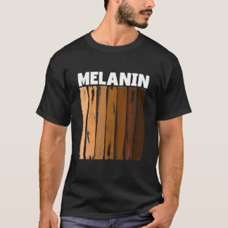 Camiseta Melanin Black History Month Africa