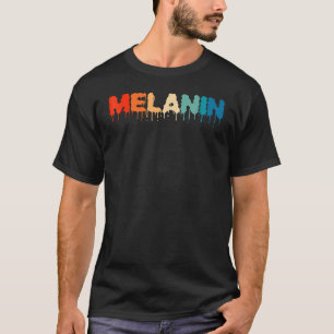 Camiseta Melanin Black History Month Afro African Pride Men