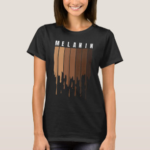 Camiseta Melanin Black orgulho BLM Black History Month Quee