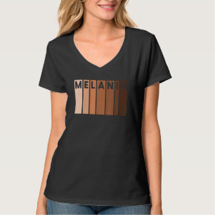 Camiseta Melanin Black Pride Afro Queen King African Americ